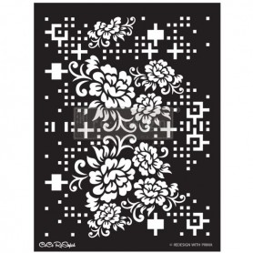 STENCIL CECE FLORAL MATRIX