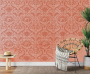 STENCIL ALL SEEING IKAT PATTERN