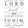 TRANSFER TRUST IN THE LORD 55,8x76,2 cm