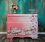 TRANSFER PRETTY IN PEACH 61 x 89 cm