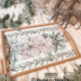 TRANSFER EVERGREEN FLORALS 61 x 89 cm