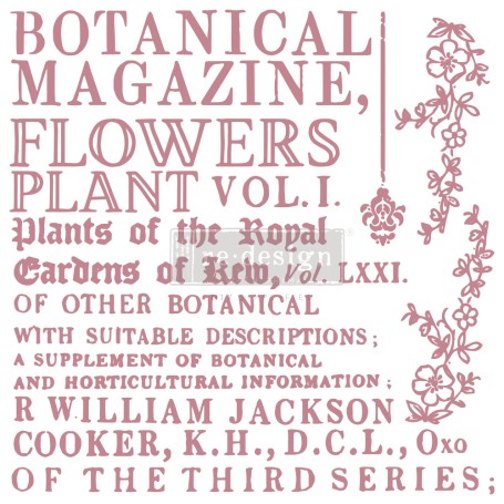 SET DI TIMBRI - BOTANICAL ENCYCLOPEDIA