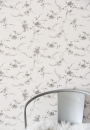 CARTA DA PARATI VITE FLOREALE - FRENCH GREY