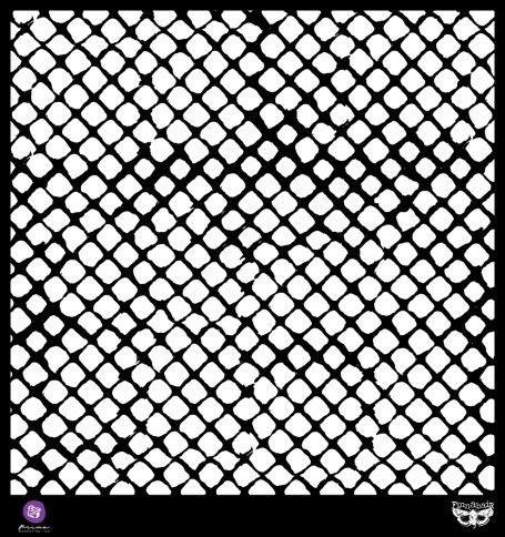 STENCIL GRUNGE NETTING