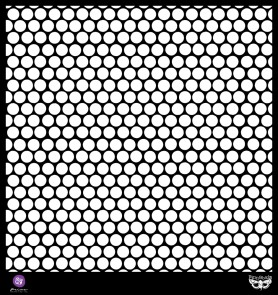 STENCIL HONEYCOMB