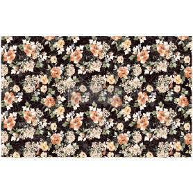 FOGLIO PER DECOUPAGE MIDNIGHT AMBER 48,3 x 76,2 cm