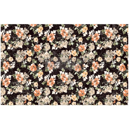FOGLIO PER DECOUPAGE MIDNIGHT AMBER 48,3 x 76,2 cm