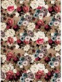 TRANSFER TEA ROSE GARDEN 55,8 x 76,2 cm