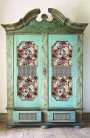 TRANSFER TEA ROSE GARDEN 55,8 x 76,2 cm