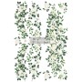 TRANSFER FLOWERS ON THE TRELLIS 61x89 cm