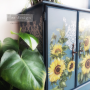 TRANSFER SUNFLOWER 61x89 cm