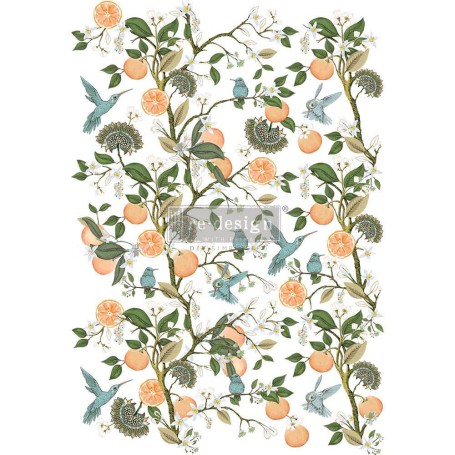 TRANSFER ORANGE GROVE 61x89 cm