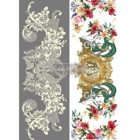 TRANSFER CECE MERMAID LACE 61x89 cm