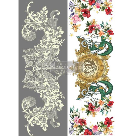 TRANSFER CECE MERMAID LACE 61x89 cm