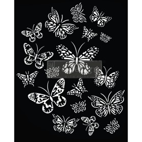 STENCIL BUTTERFLY LOVE
