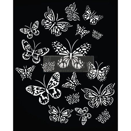 STENCIL BUTTERFLY LOVE