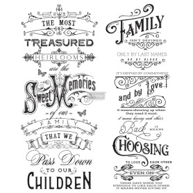 TRANSFER FAMILY HEIRLOOMS 55,8x68,5 cm
