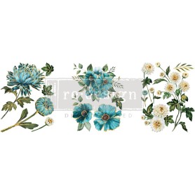 TRANSFER GILDED FLORALS