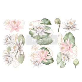 TRANSFER WATER LILIES