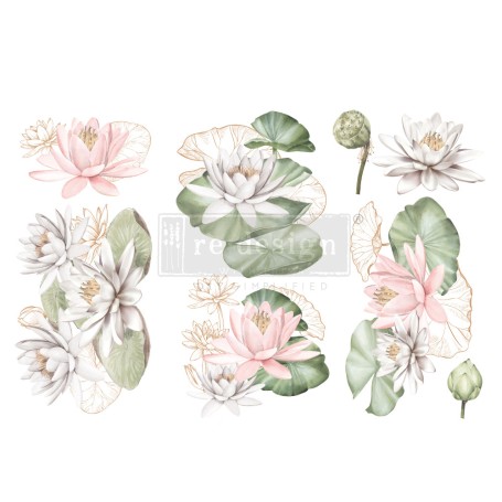 TRANSFER WATER LILIES