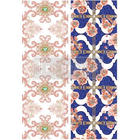 TRANSFER CECE FASHION & FLORALS 61x89 cm