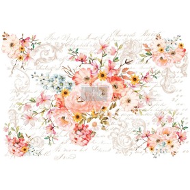 TRANSFER ROSE CELEBRATION 111,7 x 76,2 cm