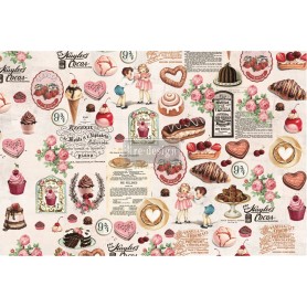 FOGLIO PER DECOUPAGE SUPER DECADENT 48,3 x 76,2 cm