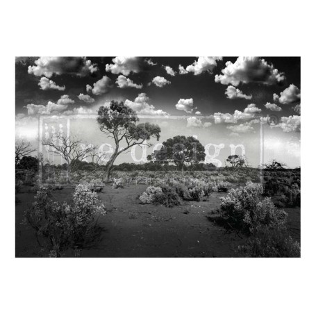 FOGLIO PER DECOUPAGE SERENE WILDERNESS