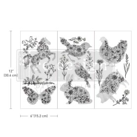 TRANSFER SCRIBBLED ANIMALS