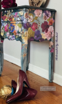 TRANSFER  PRESSED FLOWERS 61x89 cm