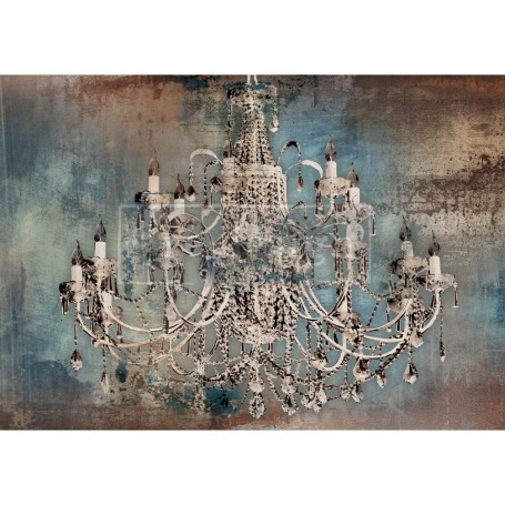 CARTA DI RISO PER DECOUPAGE MOODY CHANDELIER