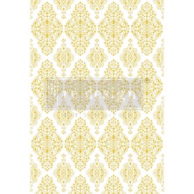 TRANSFER KACHA GOLDEN DAMASK 61x89 cm
