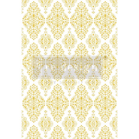 TRANSFER KACHA GOLDEN DAMASK 61x89 cm