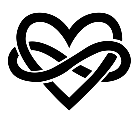 STENCIL CUORE INFINITO 18,5 x 15 cm