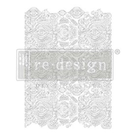 TRANSFER WHITE ENGRAVING 61x89 cm