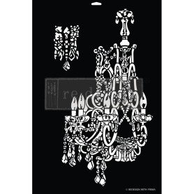 STENCIL EMPIRE CHANDELIER