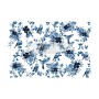 TRANSFER PRETTY IN BLUE 61x89 cm