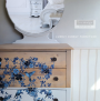 TRANSFER PRETTY IN BLUE 61x89 cm