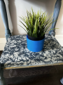 FOGLIO PER DECOUPAGE BLUE WALLPAPER