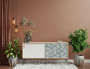 FOGLIO PER DECOUPAGE BLUE WALLPAPER