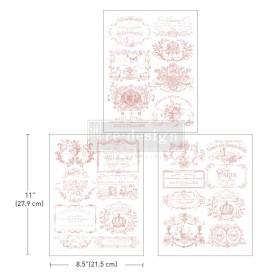 TRANSFER VINTAGE LABELS III