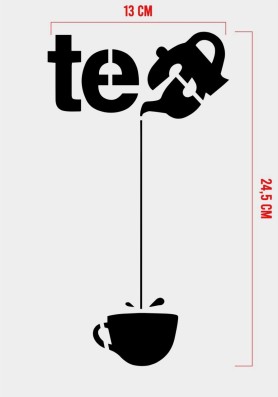 STENCIL TEA 13 x 24,5 cm
