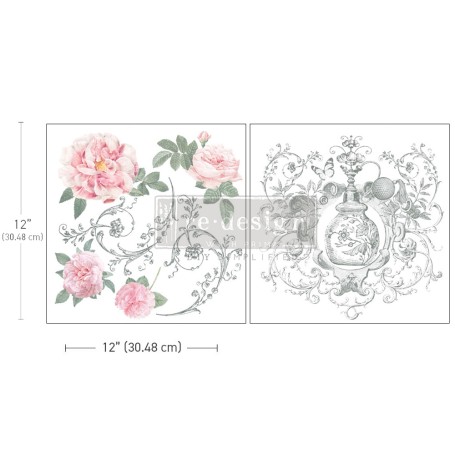 MAXI TRANSFER ODEUR DE ROSE