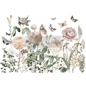TRANSFER ALL THE FLOWERS 61x89 cm