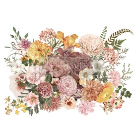 TRANSFER WOODLAND FLORAL 61x89 cm