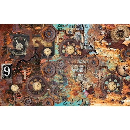 FOGLIO PER DECOUPAGE TARNISHED PARTS 49,5 x 76,2 cm