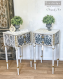 FOGLIO PER DECOUPAGE EVENING DAMASK 49,5 x 76,2 cm