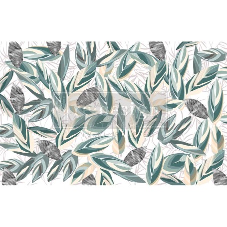 FOGLIO PER DECOUPAGE RADIANT EUCALYPTUS 49,5 x 76,2 cm