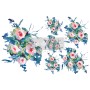 H2O TRANSFER EXPRESSIVE BLOOMS 27,9 x 21,5 cm