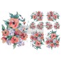 H2O TRANSFER BRILLIANT BLOOMS 27,9 x 21,5 cm